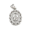 Brass Micro Pave Cubic Zirconia Pendants KK-P323-11C-P02-1