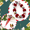 60Pcs 6 Colors Imitation Rabbit Hair European Beads FIND-PA0001-25-6