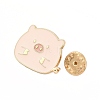 Cartoon Pig Enamel Pins JEWB-S032-04G-C-3