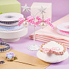 10 Yards Flat Polycotton(Polyester Cotton) Ribbon OCOR-TAC0030-01H-7