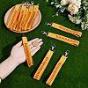 12Pcs Imitation Leather Pendant Decorations KEYC-DR0001-19A-4