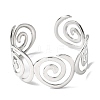 304 Stainless Steel Cuff Bangles for Women BJEW-D384-02P-2