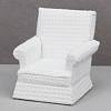 Wood & Fabric Armchair Sofa Miniature Ornaments PW-WG887AE-01-5