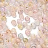 Frosted Transparent Acrylic Beads OACR-F013-12A-1