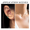 12Pcs 12 Colors Brass Micro Pave Cubic Zirconia Charms FIND-TA0005-61-8