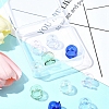 10Pcs 5 Colors Jellyfish Glass Bead Cone GLAA-FS0001-81-8