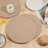 MDF Wood Round Boards TOOL-WH0059-076A-4