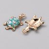 Alloy Enamel Pendants FIND-CJC0027-01G-08-2