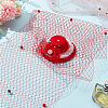 Polyester Bridal Veils DIY-WH0622-072D-5