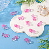 12Pcs Luminous Translucent Resin Sea Animal Cabochons RESI-TA0004-56B-4