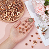 320Pcs 6 Styles Imitation Wood Acrylic Beads SACR-PA0001-25-3