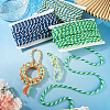60M 3 Colors 3-Ply Twisted Macrame Polyester Cord OCOR-TA0003-48C-7