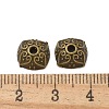 Tibetan Style Alloy Bead Caps TIBE-P003-71AB-2