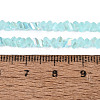 Electroplate Imitation Jade Glass Beads Strands EGLA-Q139-01A-B05-4