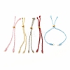 Polyester Thread Braided Cord Bracelet AJEW-JB01119-1