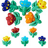 5Pcs 5 Colors Handmade Lampwork Beads LAMP-TA0002-15-2