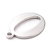 Tarnish Resistant 304 Stainless Steel Charms STAS-H112-O-P-3