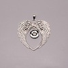 Wing Alloy Pendant Setting MAK-WH0011-02-1