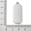 Anti-Tarnish 304 Stainless Steel Pendants STAS-D194-03P-3