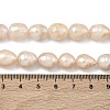 Natural Cultured Freshwater Pearl Beads Strands PEAR-D003-01D-13-5