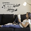 Translucent PVC Self Adhesive Wall Stickers STIC-WH0015-107-3