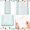  4Pcs 4 Colors PP & PET Plastic Card Photo Albums AJEW-NB0003-15-5