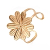 Alloy & Iron Cuff Bangles for Women BJEW-F501-01A-KCG-4
