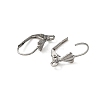 316 Surgical Stainless Steel Leverback Earring Findings STAS-WH0022-70-2