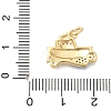 Brass Micro Pave Cubic Zirconia Pandents KK-U040-05G-02-3