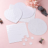 Paper Heat Press Thermal Transfer Crafts Puzzle AJEW-TA0001-19-6