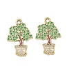 Alloy Enamel Pendants ENAM-I082-01G-02-1