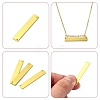 30Pcs 3 Colors Brass Pendants KK-YW0002-29-4