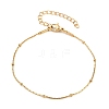 201 Stainless Steel Satellite Chain Bracelets for Women BJEW-G767-01D-G-4
