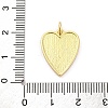 Brass Enamel Pendants KK-Z077-01G-04-3