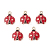 Alloy Enamel Pendants ENAM-F145-03G-4