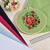 6Pcs Linen Embroidery Fabric DIY-WH0750-428-4