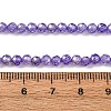 Cubic Zirconia Beads Strands G-G792-47-02C-2
