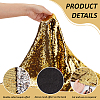 PET Double-sided Flip Sequin Fabric DIY-WH0888-037C-4