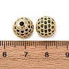 Rack Plating Brass Cubic Zirconia Beads LS-ZIRC-S001-10mm-A01-01-3