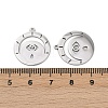 201 Stainless Steel Pendants LS-STAS-U052-02B-P-3