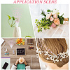 Plastic Imitation Pearl Artificial Flower Bouquet FIND-WH20003-87B-4