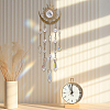 1Pc Metal Moon Hanging Ornaments AJEW-CN0004-04B-5