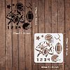 Large Plastic Reusable Drawing Painting Stencils Templates DIY-WH0172-617-2