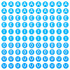100Pcs 5 Styles Transparent Acrylic Beads OACR-TA0003-48B-3