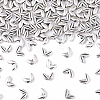 100Pcs Alloy Beads FIND-YW0008-18A-1