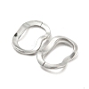 Non-Tarnish 304 Stainless Steel Linking Rings STAS-I202-06P-2