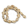 Handmade Porcelain Beads Strands PORC-P030-01A-10-4