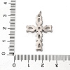 Brass Micro Pave Cubic Zirconia Pendants KK-P308-29P-3