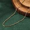 304 Stainless Steel Necklace MAK-F033-01G-1