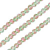 1 Strand Handmade Glod Sand Lampwork Beads Strands LAMP-TA0002-09F-3